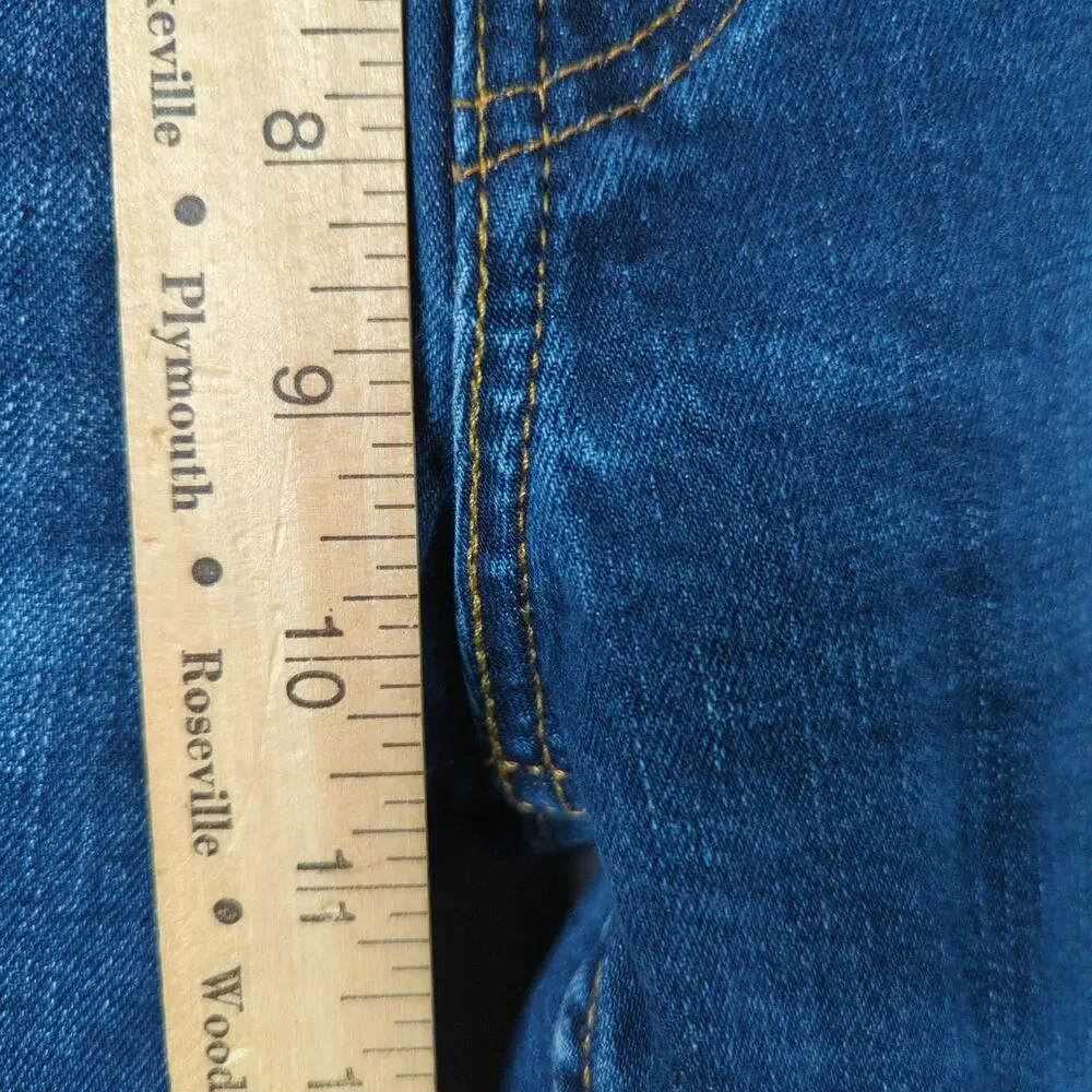 Levis 561 Jeans Mens 34x30 Blue Relaxed Straight Faded‎